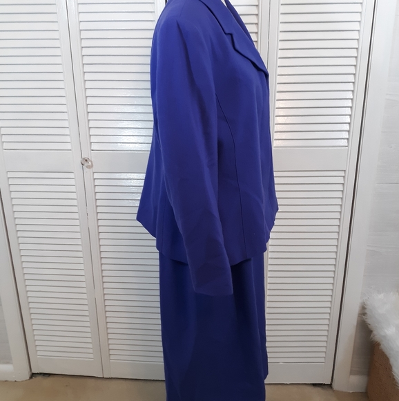 Pendleton vintage wool blazer skirt suit 16P *C1 - Picture 5 of 5